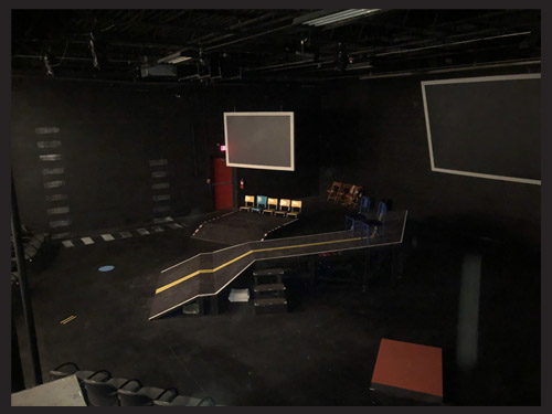 Set Design <i>ONCE</i> Wilbury Theatre Group 2024