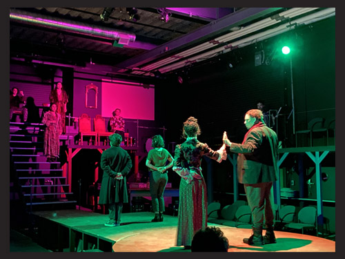 Set Design <i>ONCE</i> Wilbury Theatre Group 2024