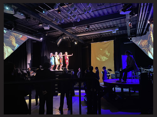 Set Design <i>ONCE</i> Wilbury Theatre Group 2024