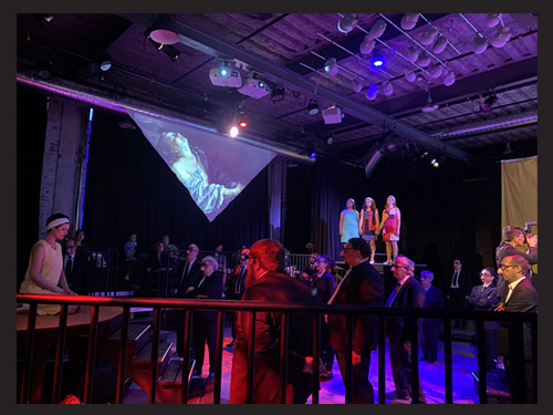 Set Design <i>ONCE</i> Wilbury Theatre Group 2024